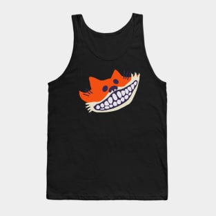 Grinning Fox with Big Teeth Tank Top